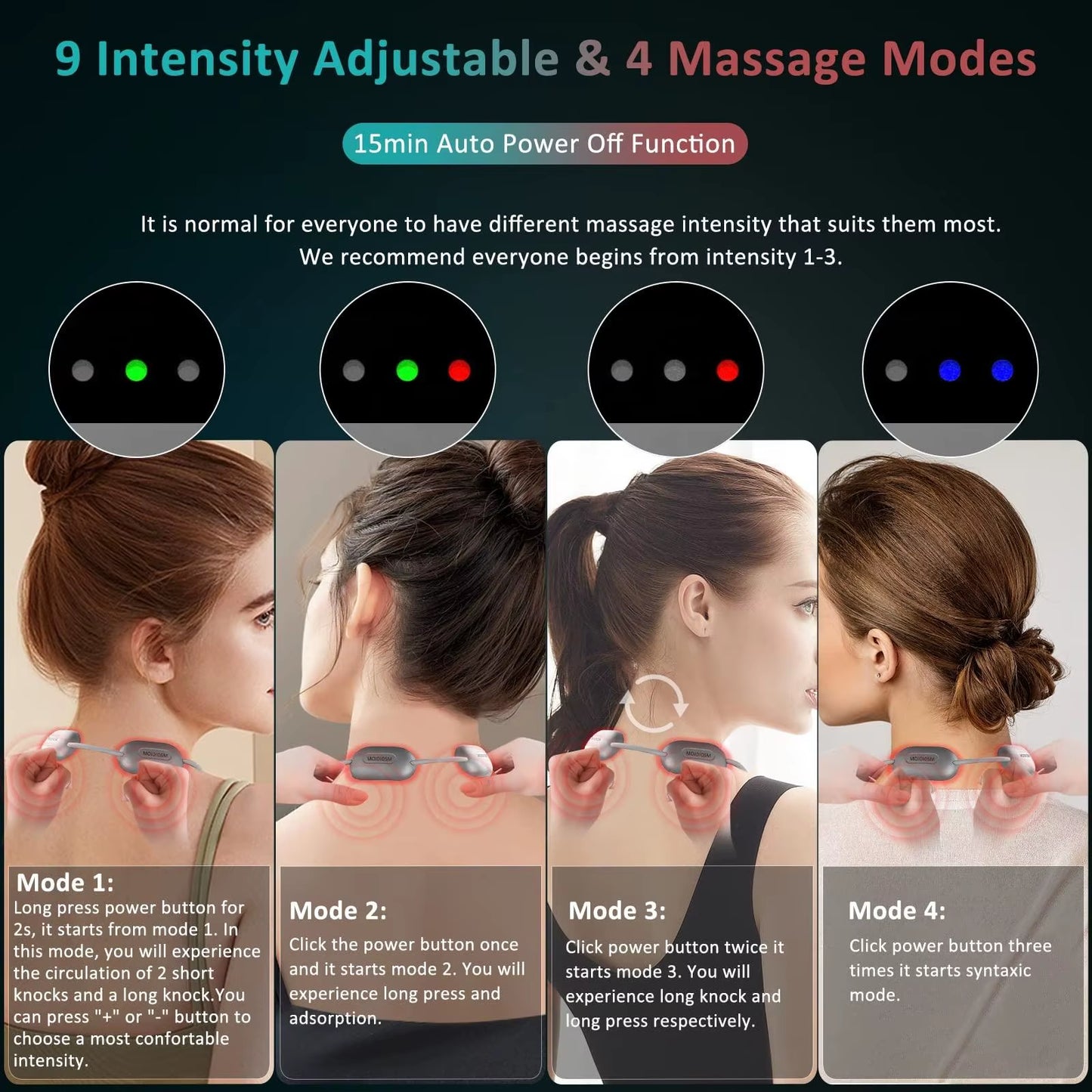 Mini Portable Cervical Spine Massager