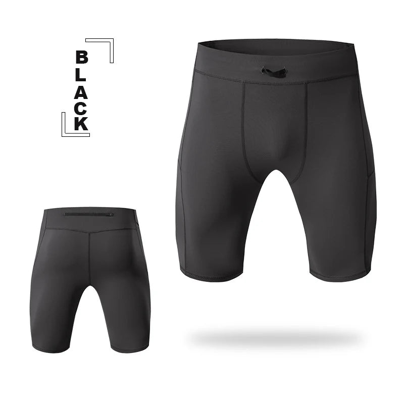Men’s Compression Shorts – Quick Dry, Gym-Ready, Built for Performance