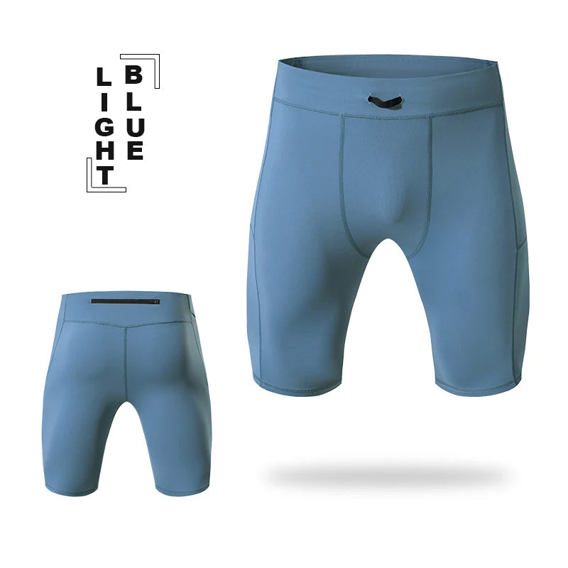 Men’s Compression Shorts – Quick Dry, Gym-Ready, Built for Performance