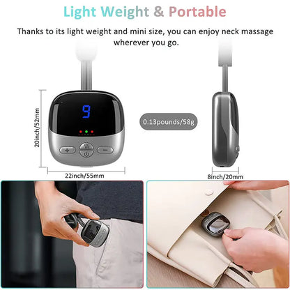  Mini Portable  Cervical Spine Massager